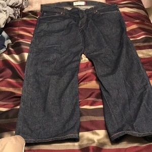 Levi's 505 regular fit denim jeans.